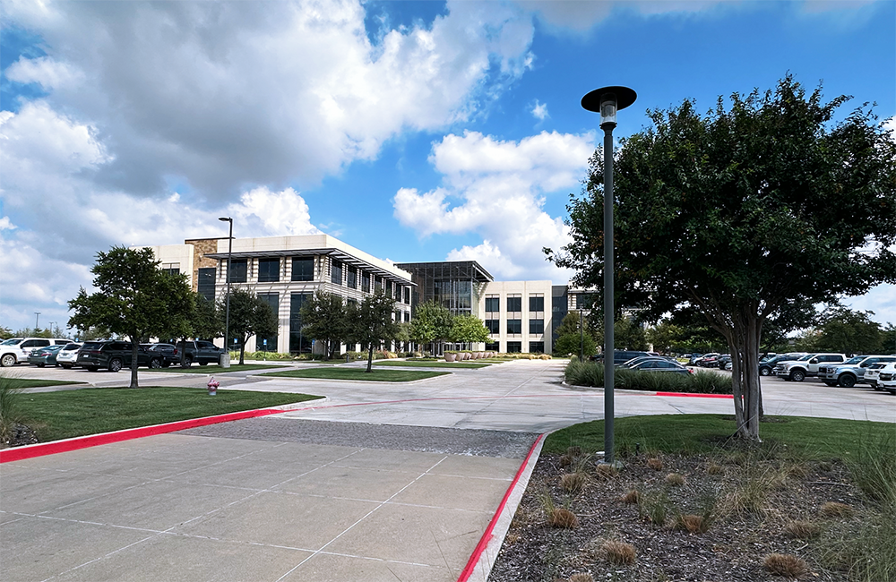 Picture of the Hillwood Commons building -Digital marketing firm offices inside of the building