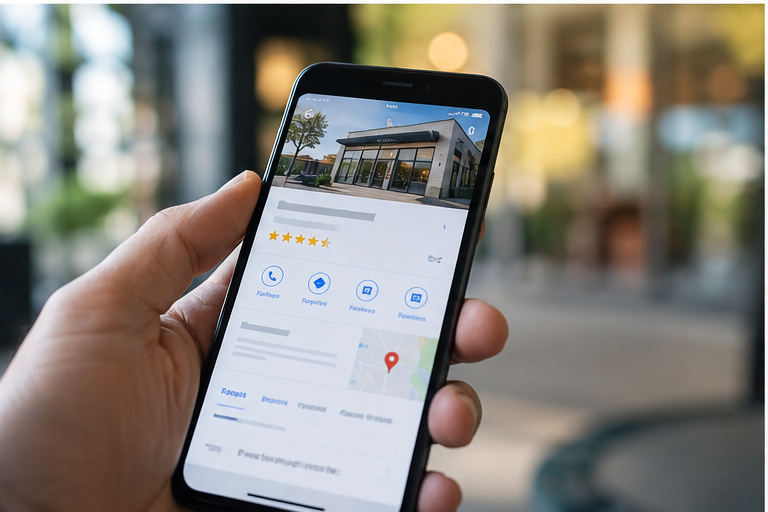 Google Business Profile listing with the Questions and Answers section removed